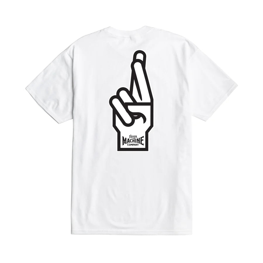 GOOD LUCK FINGERS STOCK T-SHIRT