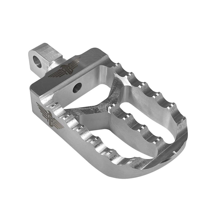 HEINZ BIKES FOOTPEGS MX V2 SOFTAIL DYNA XL BLACK
