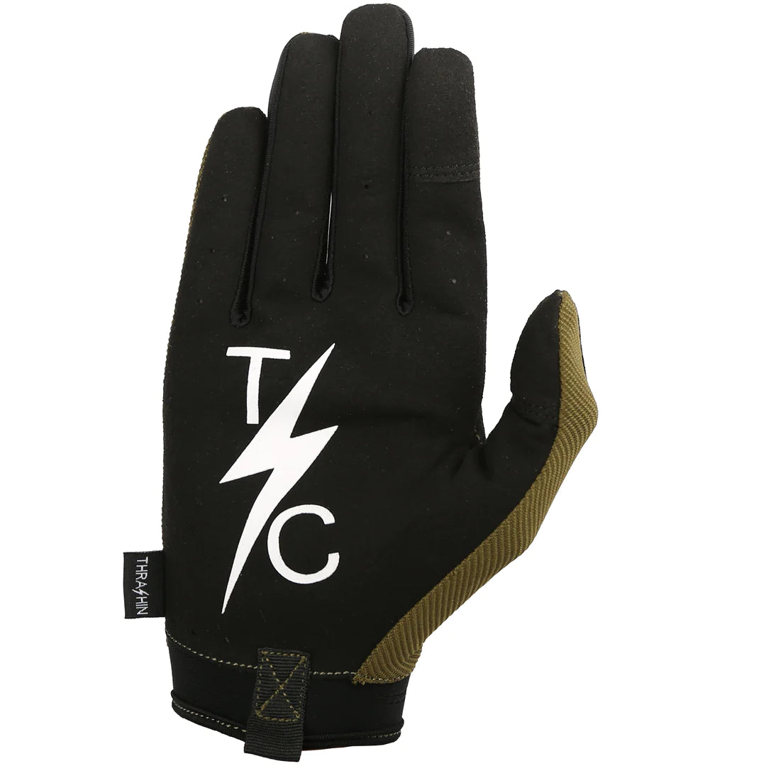 THRASHIN Covert - Tactical Green GLOVES