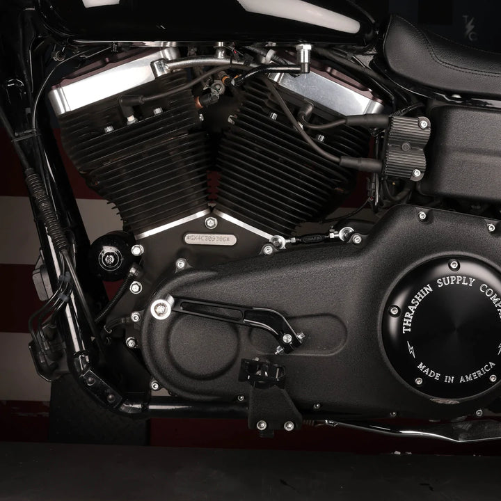 THRASHIN SUPPLY CO TSC Billet Shift Lever - Dyna - Black