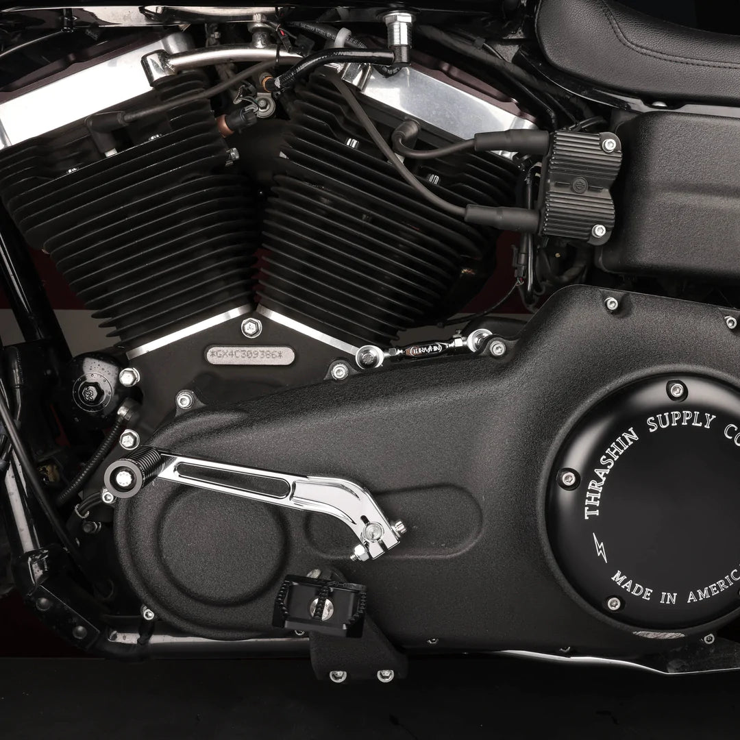 THRASHIN SUPPLY CO Shift Linkage - Dyna/Softail - Chrome