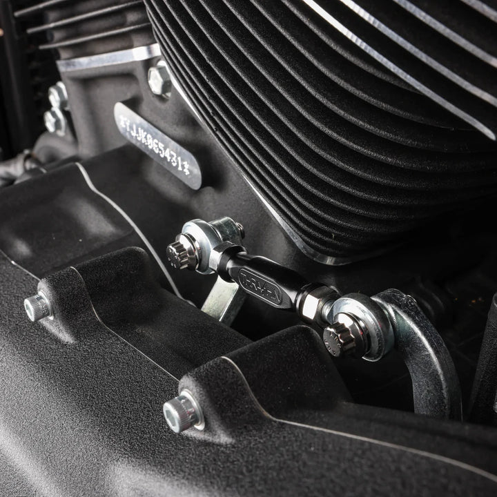 Thrashin Supply Co Shift Linkage - Dyna/Softail - Black
