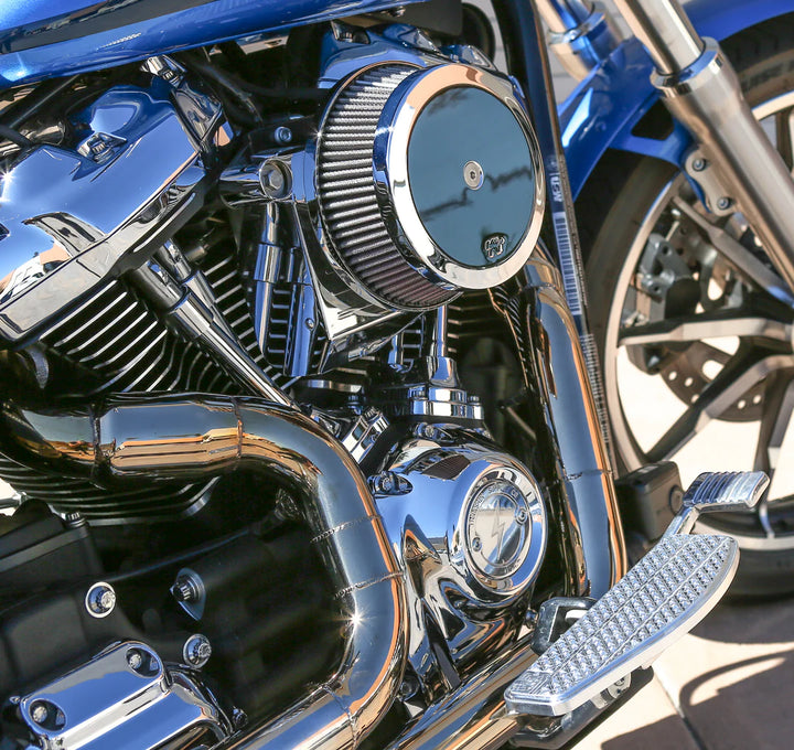 THRASHIN Milwaukee 8 Points Cover - Polished Silver