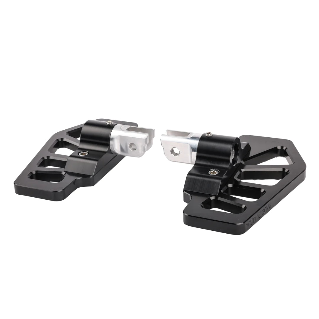Thrashin Apex Mini Floorboards - Black - Dyna, Sportster, FXR, Softail