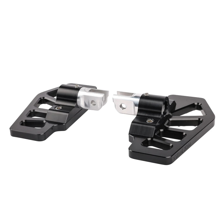 Thrashin Apex Mini Floorboards - Black - Dyna, Sportster, FXR, Softail