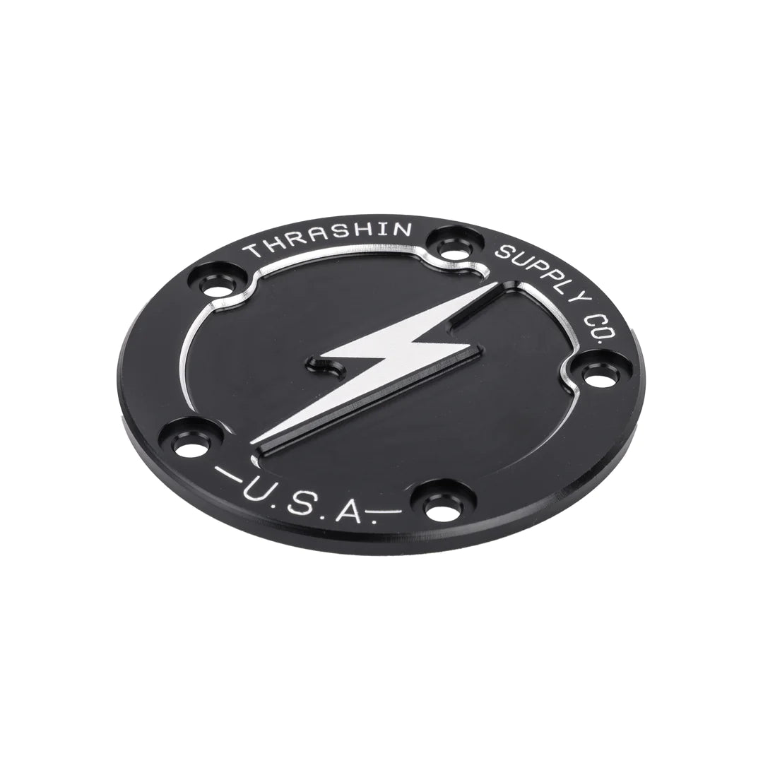 THRASHIN SUPPLY Black Dished Points Cover