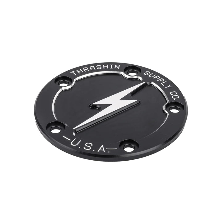 THRASHIN SUPPLY Black Dished Points Cover